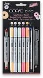 COPIC Dekorationsfolie Copic Allroundmarker Ciao 5+1 Set Pastels
