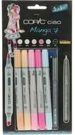 COPIC Marker Ciao 5+1 Set Manga 7 - Kleinformatiges Produkt in Deutsch, (1-tlg)