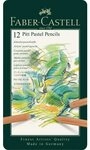 Faber-Castell Buntstift Faber-Castell Farbstifte Pitt Pastel, 12er Metalletui