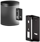 Hama Lautsprecher-Wandhalterung Wandhalterung f&uuml;r Sonos PLAY:1 schwenkbar Schwarz,