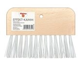 Alpina Pinsel Alpina Effekt-Kamm Holzgriff mit hochwertigen