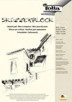 Folia Zeichenpapier, glatte Oberfl&auml;che, 50 Blatt