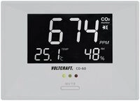 VOLTCRAFT Raumluft-Qualit&auml;tssensor Luftqualit&auml;tsanzeige CO-60