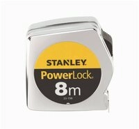 STANLEY Ma&szlig;band Bandmass Kunststoff 8m/25mm 1-33-198
