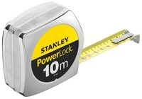 STANLEY Rollbandma&szlig;, Taschenbandma&szlig; Kunststoff 10m x 25 mm Powerlock