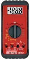 Benning Multimeter Benning Digital Multimeter 1000V Messbereich MM2