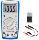 PeakTech Multimeter Digitales LCR Multimeter, 200&micro;F, 20H, 20Mohm, CAT II