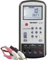 VOLTCRAFT Spannungspr&uuml;fer VOLTCRAFT LCR-300 LCR Messbr&uuml;cke digital CAT I Anzeige