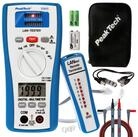 PeakTech Multimeter 600 V LAN Tester & Digitalmultimeter, Kabeltester, 600