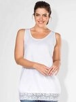 Sheego Shirttop Longtop &Auml;rmellos
