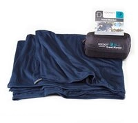 Cocoon H&uuml;ttenschlafsack COCOON CoolMax Reisedecke 180 x 140 cm