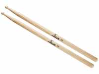 XDrum Schlagzeug 5B Drumsticks Wood Tip, Spitze: Ahornholz, rund