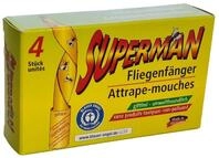 Hans Utz Klebefalle Fliegenf&auml;nger 4er Set &ndash; Giftfrei, geruchlos, transparent,