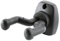 K&ouml;nig & Meyer Gitarrenst&auml;nder, (16250 Gitarrenwandhalter schwarz selbstklemmend,