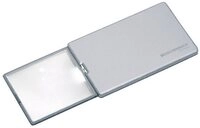 Eschenbach Optik Standlupe 152111 easyPOCKET silber