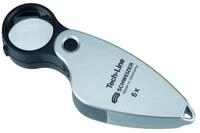 SCHWEIZER Taschenlampe Schweizer Einschlaglupe Tech-Line Vergr. 20x...