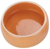 Nobby Futternapf Keramik Futtertrog orange