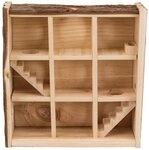 TRIXIE Tier-Besch&auml;ftigungsspielzeug Spielturm - diverse - 30 &times; 30 &times; 10 cm,