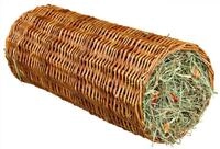 TRIXIE Kleintiertunnel Weidentunnel mit Heu - diverse - &oslash; 15 &times; 33 cm