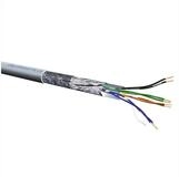 ROLINE S/FTP Kabel Cat.5e (Class D), Litze LAN-Kabel, (10000.0 cm), 100m