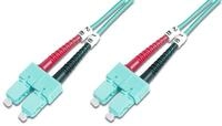 Digitus LWL Multimode OM 3 Patchkabel, SC / SC Netzwerkkabel