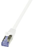 LogiLink Netzwerkkabel CAT 6A S/FTP 15 m CQ3101S LAN-Kabel, Flammwidrig, mit