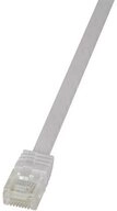 LogiLink Netzwerkkabel CAT 6 U/UTP 20 m CF2111U LAN-Kabel, hochflexibel