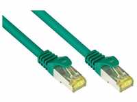 VARIA 8070R-100G - Patchkabel Cat.7, S/FTP, 10m, grün LAN-Kabel, (1000,00 cm)