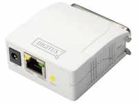 Digitus DIGITUS Printserver DIGITUS Fast Ethernet, 1-Port parallel...