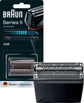 Braun Ersatzscherteil Series 5 52, kompatibel mit Series 5 Rasierern