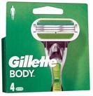 Gillette Rasierklingen Body 4 er Klingen