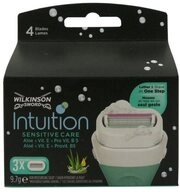 Wilkinson Rasierklingen Sword Intuition Sensitive Care 3 Rasierklingen Aloe +