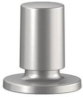 Blanco Einbausp&uuml;le BLANCO Zugknopf rund, Edelstahl seidenmatt, f&uuml;r