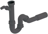 Schock Siphon Siphon / Geruchverschluss 1 1/2" x 40/50 mm, mit 1 Ger&auml;teanschluss