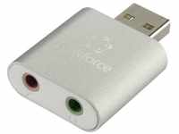 Renkforce USB-Headset-Adapter / Externe Mini-Soundkarte Soundkarte, externe