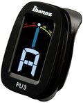 Ibanez Stimmger&auml;t PU3-BK Clip Auto Tuner, mit LCD Display und Stimm-Modi A0...