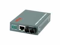 ROLINE Fast Ethernet Konverter RJ-45 - SC, Loop-back Netzwerk-Adapter
