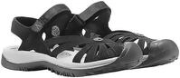 Sandale KEEN "ROSE SANDAL", Damen, Gr. 40, schwarz, Synthetik, Schuhe Sandale, mit