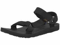 Teva Original Universal Sandal W's Sandale mit Klettverschluss, schwarz