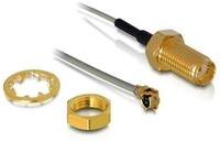 Delock Monitor-Halterung DeLOCK 88419 Koaxialkabel 0,2 m Grau