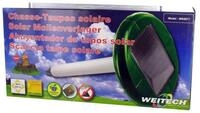 WEITECH Ultraschall-Tierabwehr Solar Maulwurf & W&uuml;hlmaus Vertreiber