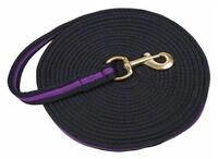 Kerbl Pet Hundeleine Longierleine soft lux blau/lila 8 m, (Packung)
