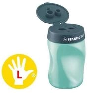 STABILO Anspitzer Easy 3-in-1 Links Bleistiftspitzer - Petrol