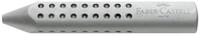 Faber-Castell Radiergummi radiergummi Grip 9 cm Gummi grau