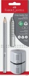 Faber-Castell Malstift Bleistift-Set Jumbo Grip, (3-tlg), 3 Teile