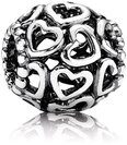 Pandora Kettenanh&auml;nger Pandora All Over-Herzen Charm 790964 Anh&auml;nger