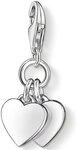 THOMAS SABO Charm-Einh&auml;nger Zwei Herzen