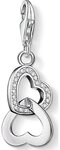 THOMAS SABO Kettenanh&auml;nger Thomas Sabo Damen-Charm 925er Silber 22 Zirkonia