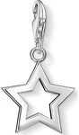 THOMAS SABO Anh&auml;nger Set Charm Anh&auml;nger Herz "Best Mom" - 925 Sterlingsilber