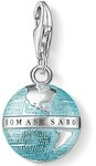 THOMAS SABO Charm-Einh&auml;nger Weltkugel